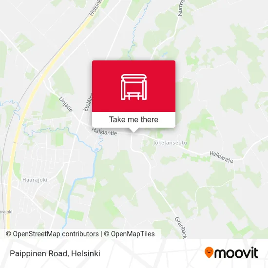 Paippinen Road map
