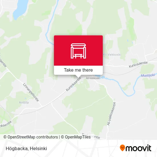 Högbacka map