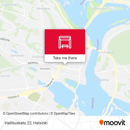 Hallituskatu 22 map