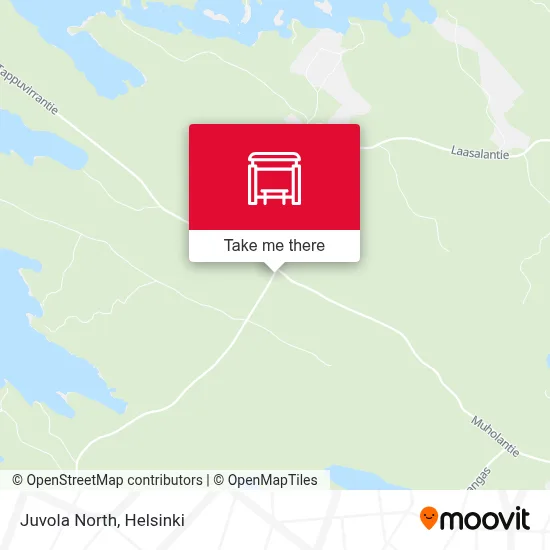 Juvola North map
