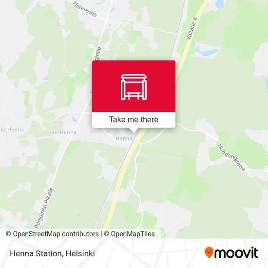 Henna Station map
