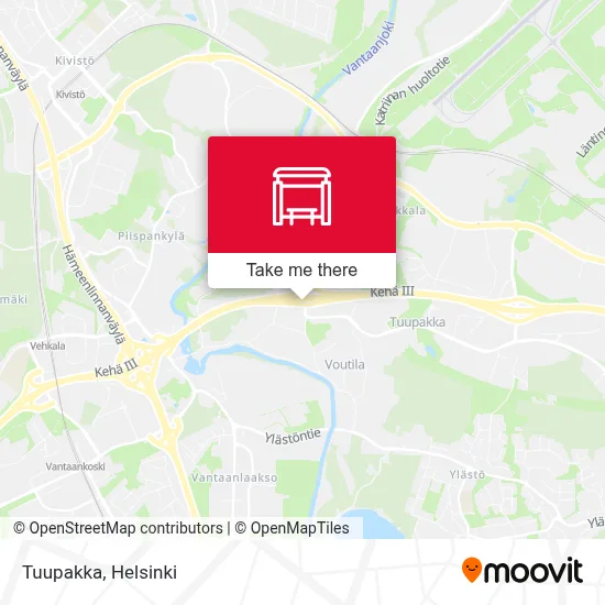 Tuupakka map
