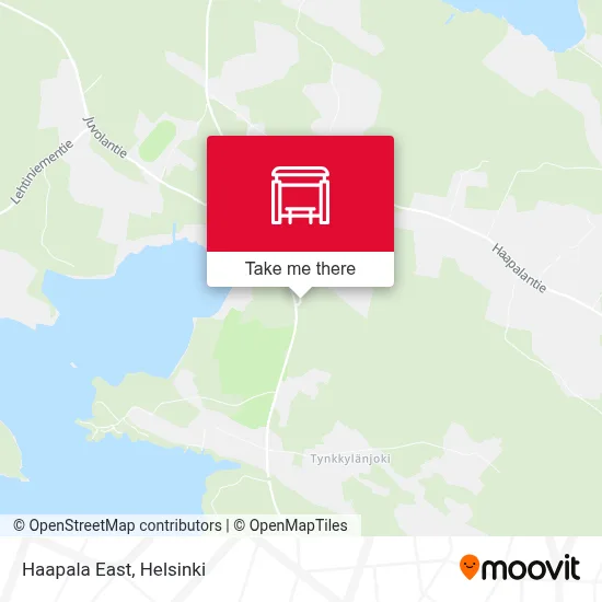 Haapala East map