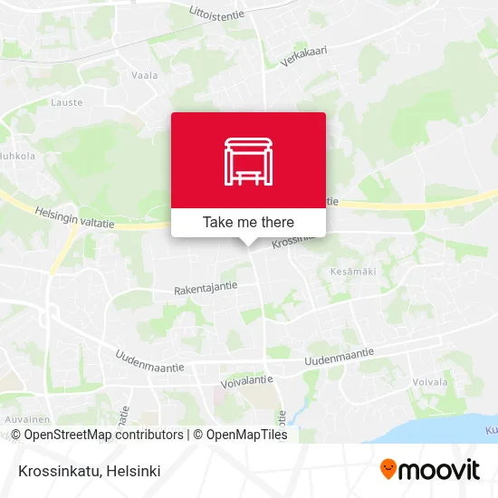 Krossinkatu map