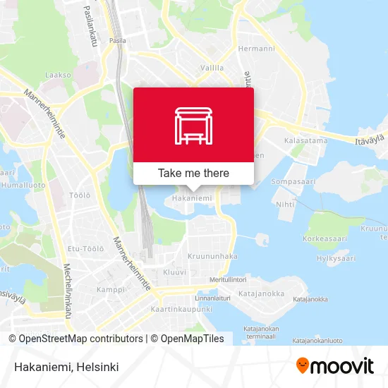 Hakaniemi map