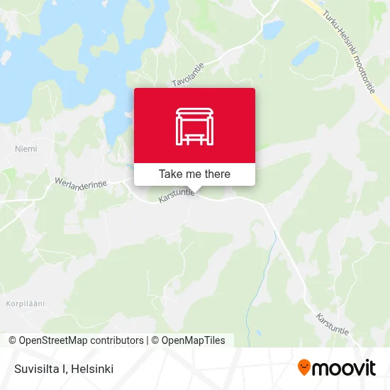 Suvisilta I map