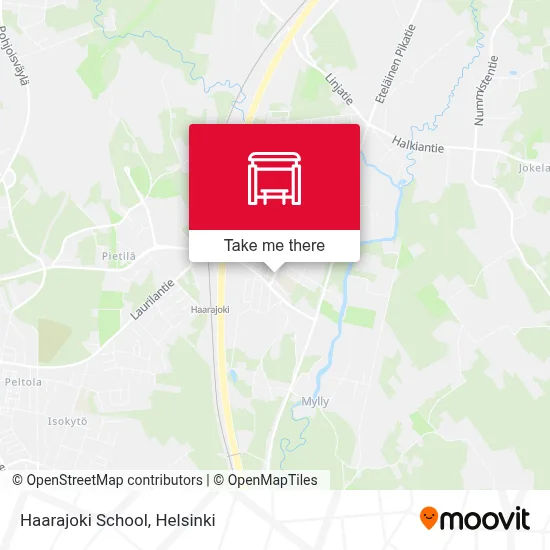 Haarajoki School map