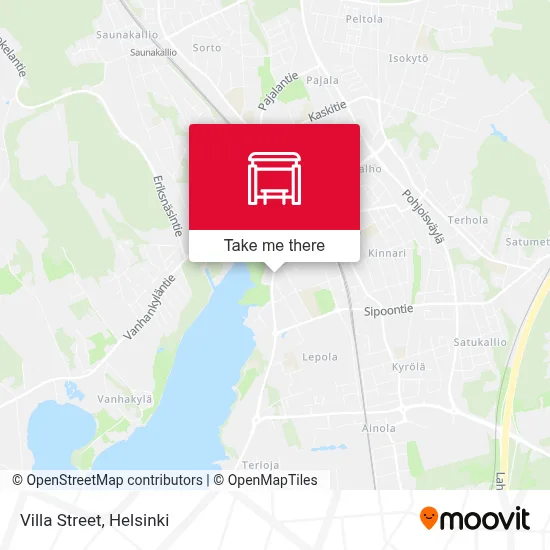 Villa Street map