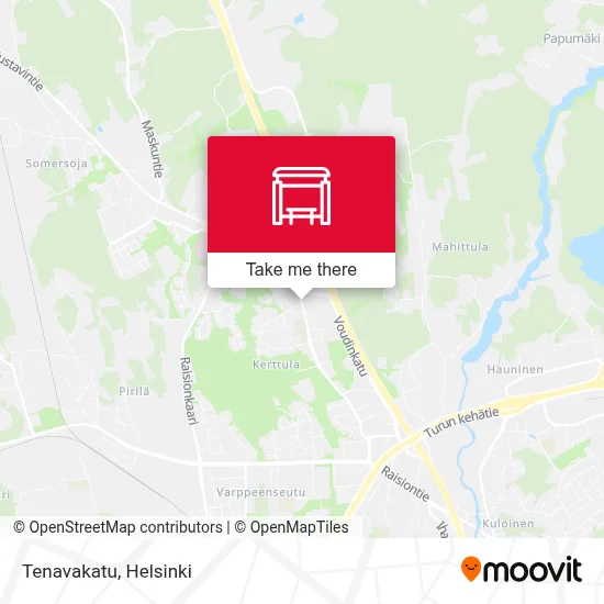 Tenavakatu map