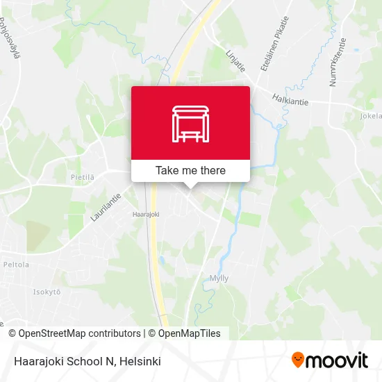 Haarajoki School N map