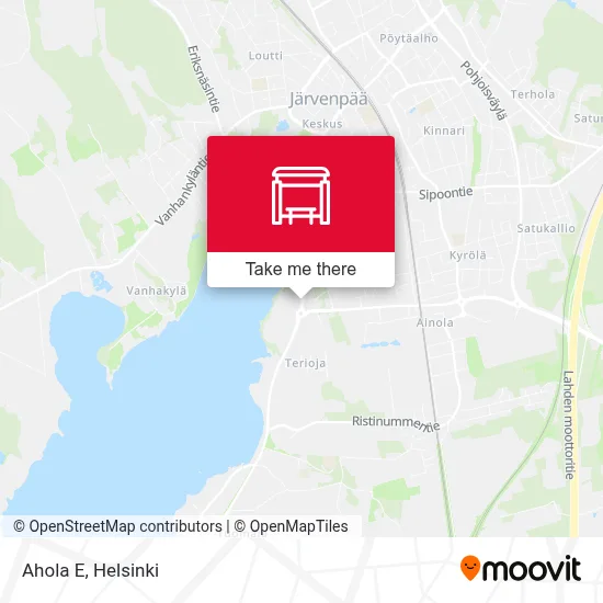 Ahola E map