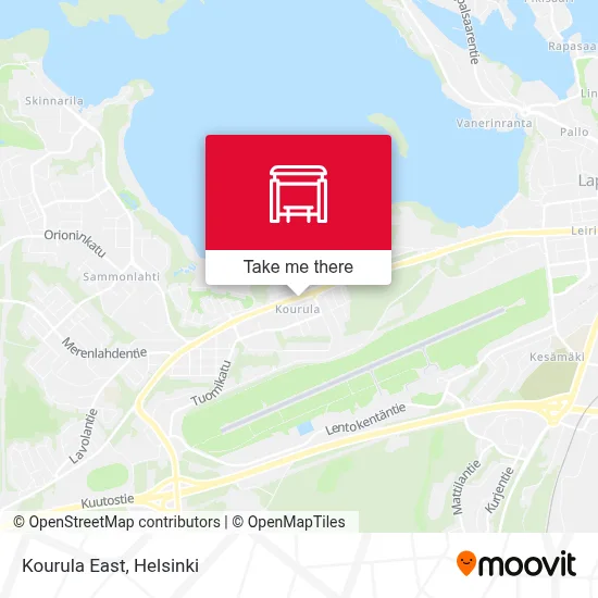 Kourula East map