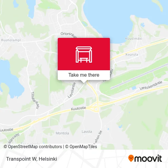 Transpoint W map