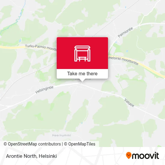 Arontie North map
