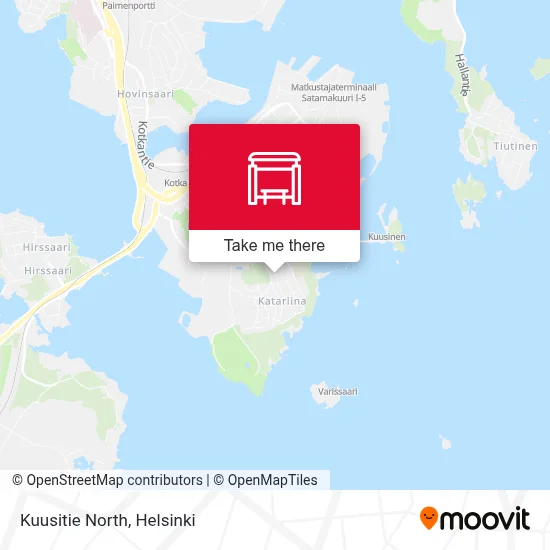Kuusitie North map