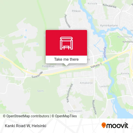 Kanki Road W map