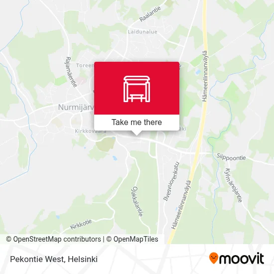 Pekontie West map