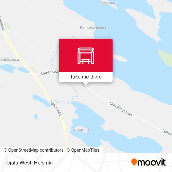 Ojala West map