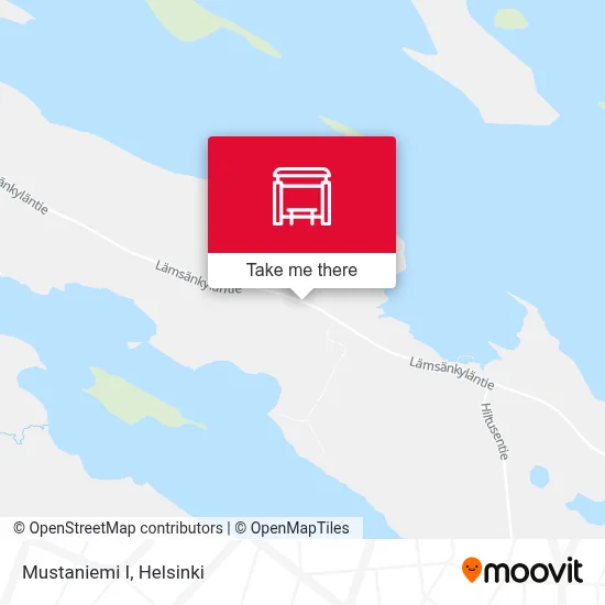 Mustaniemi I map