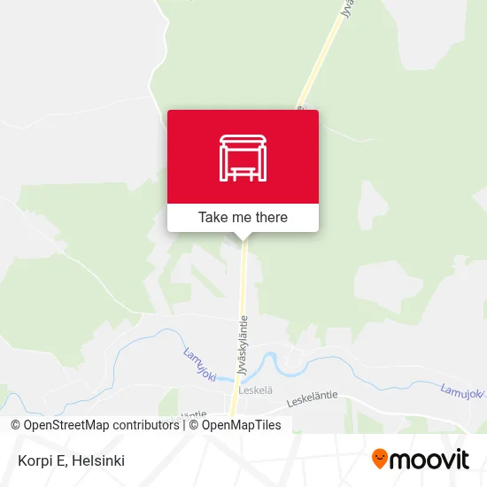 Korpi E map