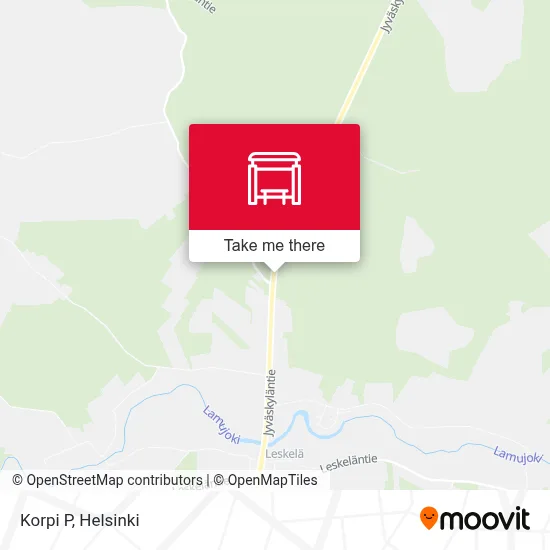 Korpi P map