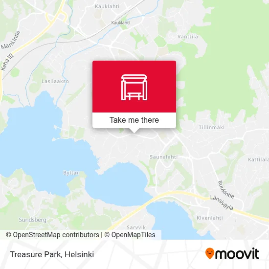 Treasure Park map