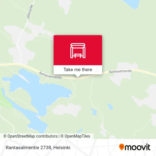 Rantasalmentie 2738 map