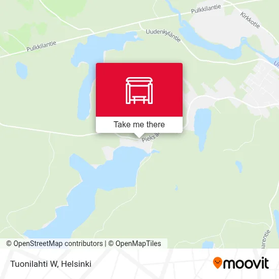 Tuonilahti W map