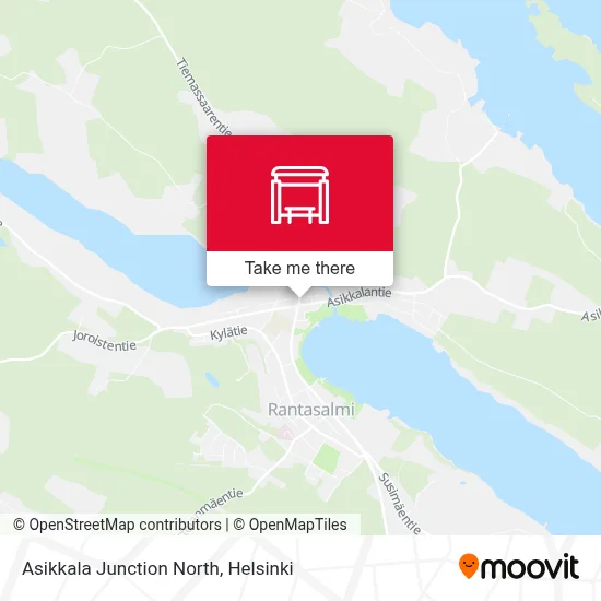Asikkala Junction North map