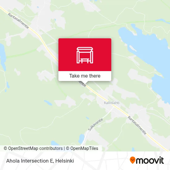 Ahola Intersection E map