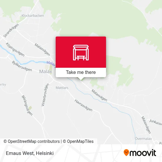 Emaus West map
