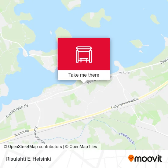 Risulahti E map