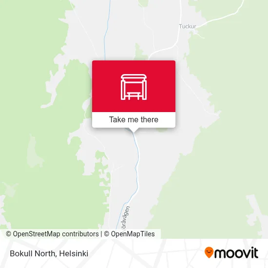 Bokull North map