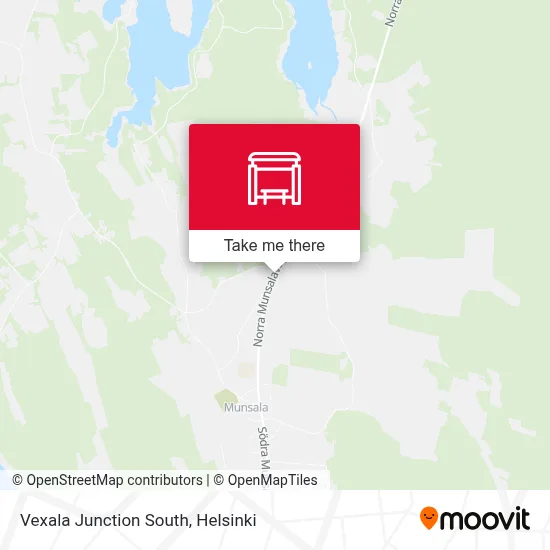 Vexala Junction South map
