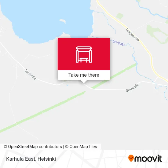 Karhula East map