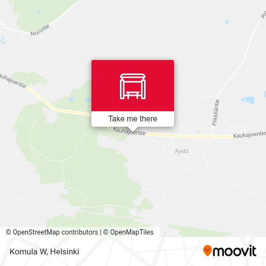 Komula W map