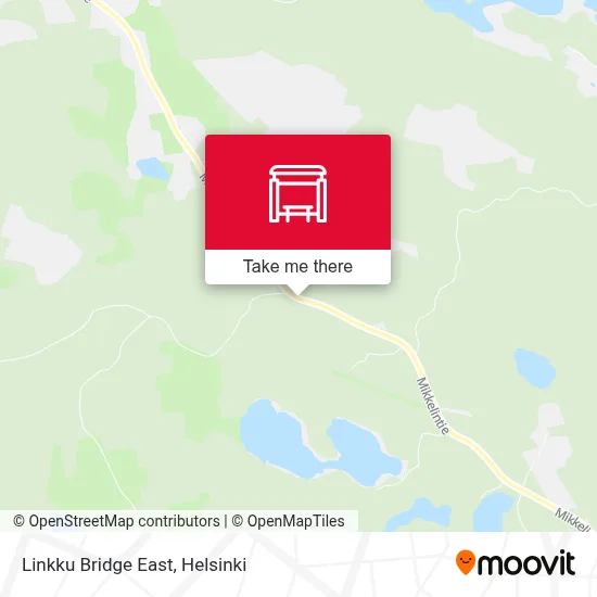 Linkku Bridge East map