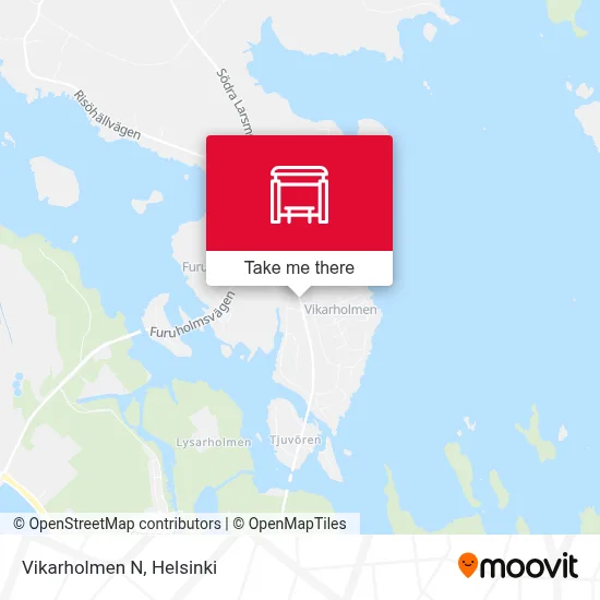 Vikarholmen N map