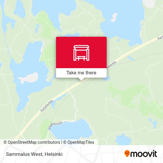 Sammalus West map