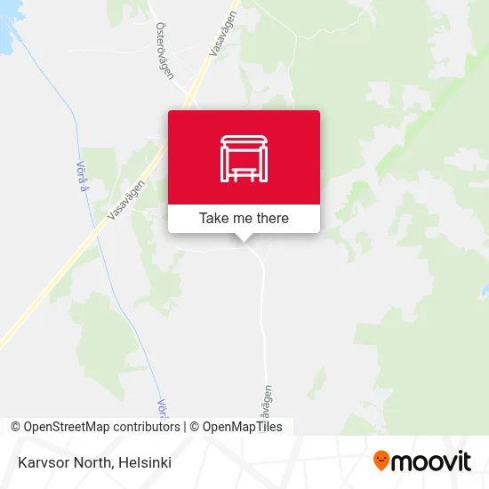Karvsor North map