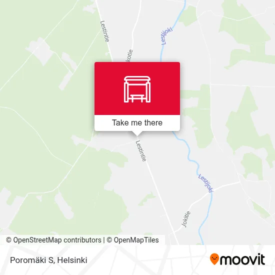 Poromäki S map