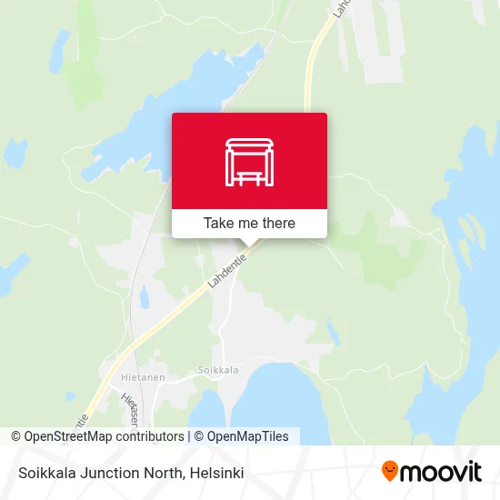 Soikkala Junction North map