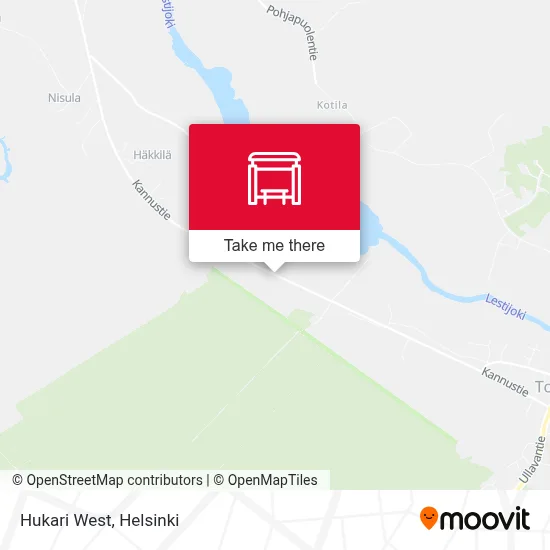 Hukari West map