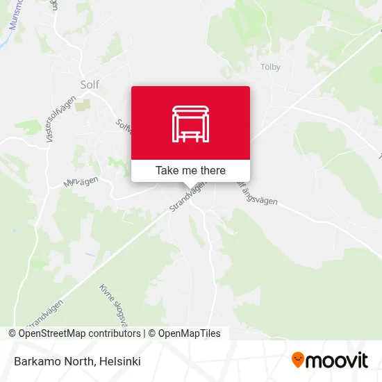 Barkamo North map