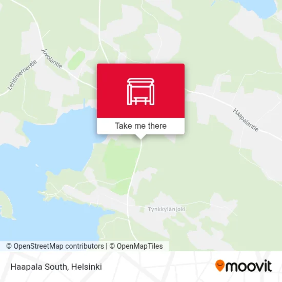 Haapala South map