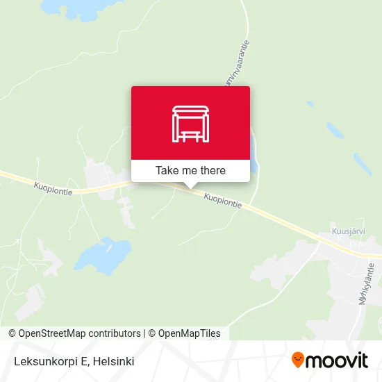 Leksunkorpi E map