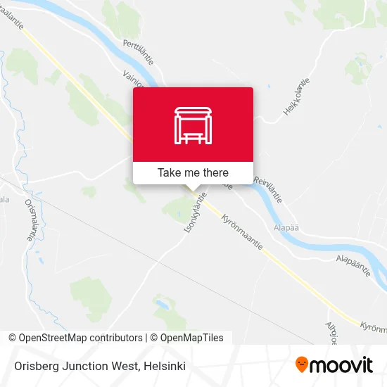 Orisberg Junction West map