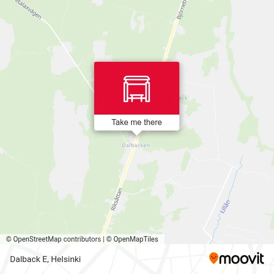 Dalback E map