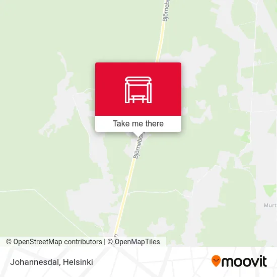 Johannesdal map