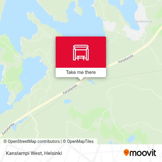 Kanslampi West map